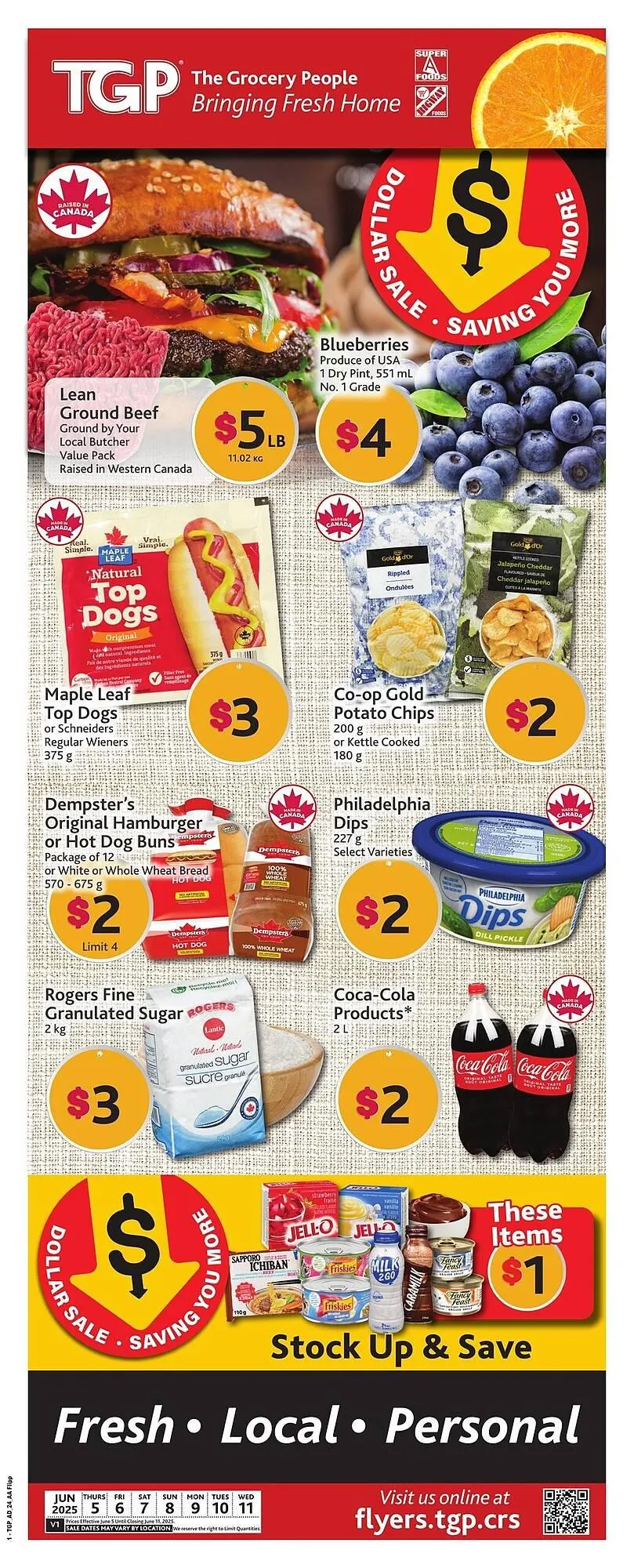 TGP The Grocery People flyer - 1