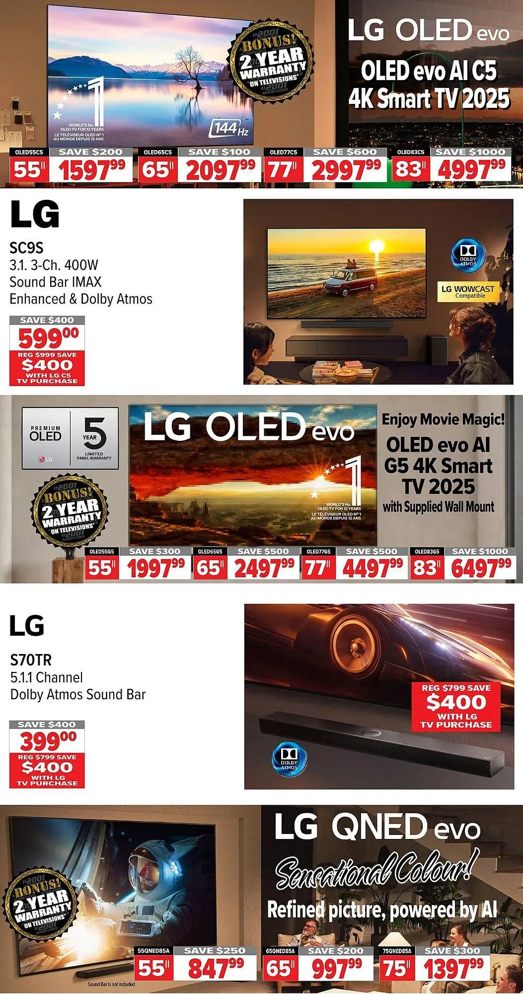 2001 Audio Video flyer from February 27 to March 5 2026 - flyer page 8