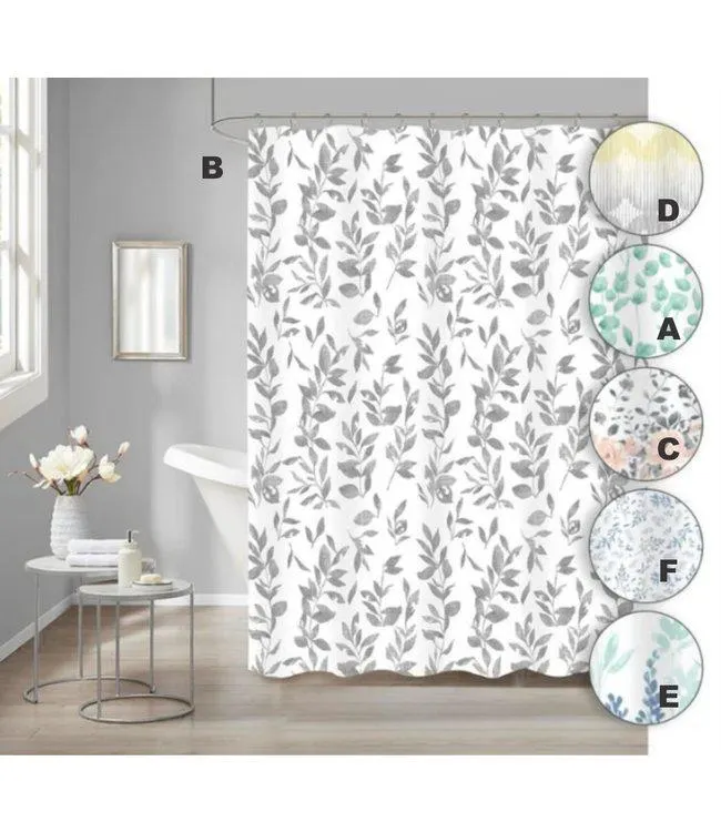 SELINA SHOWER CURTAIN AST 70X72"