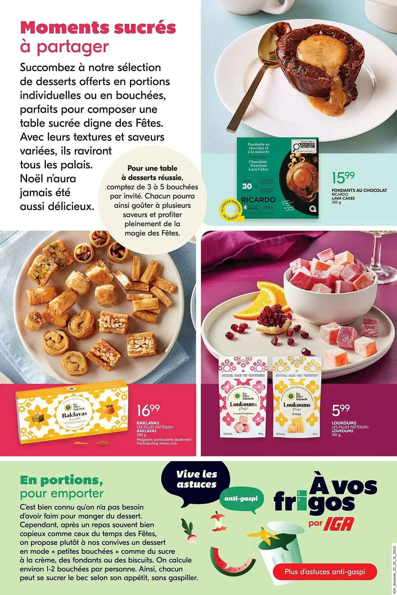 IGA flyer from December 25 to December 31 2025 - flyer page 36