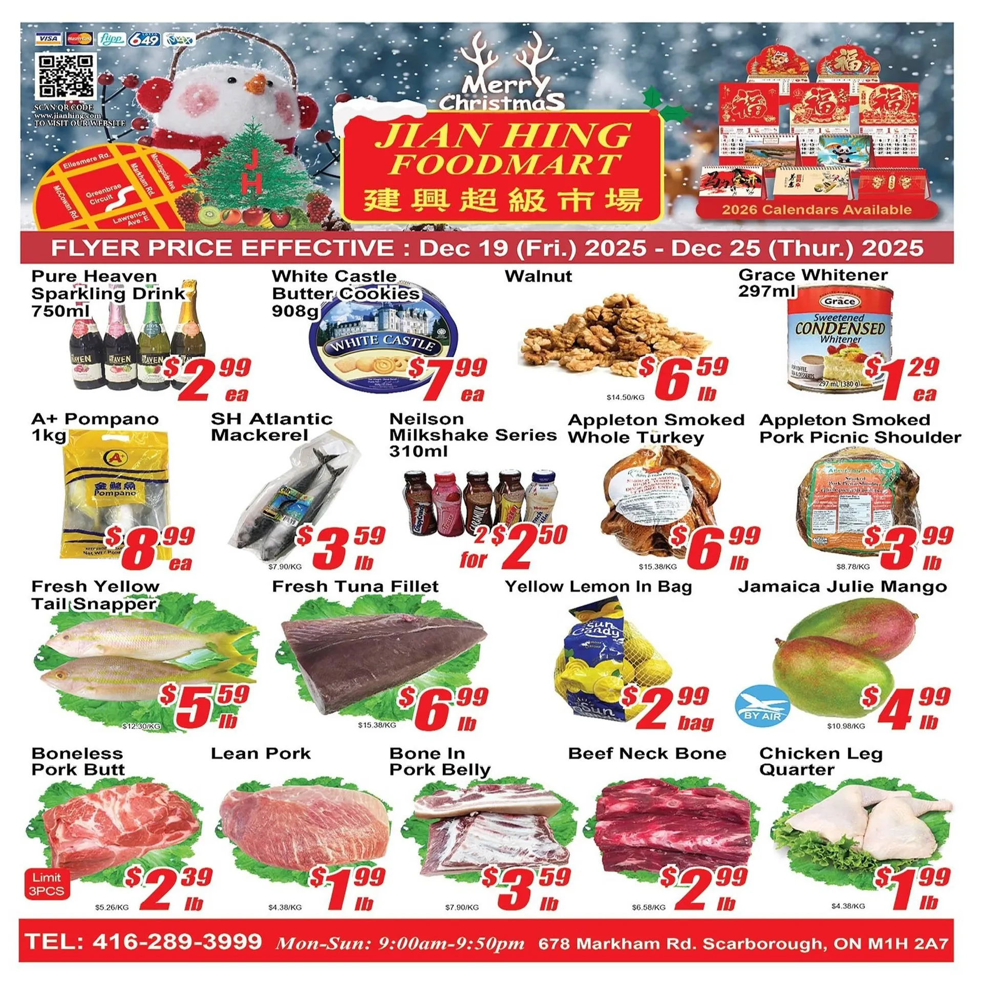 Jian Hing Supermarket flyer from December 19 to December 25 2025 - flyer page 1
