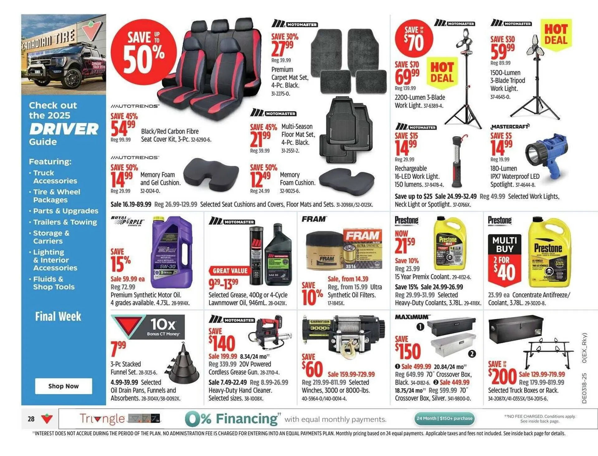 Canadian Tire flyer from April 24 to May 1 2025 - flyer page 38