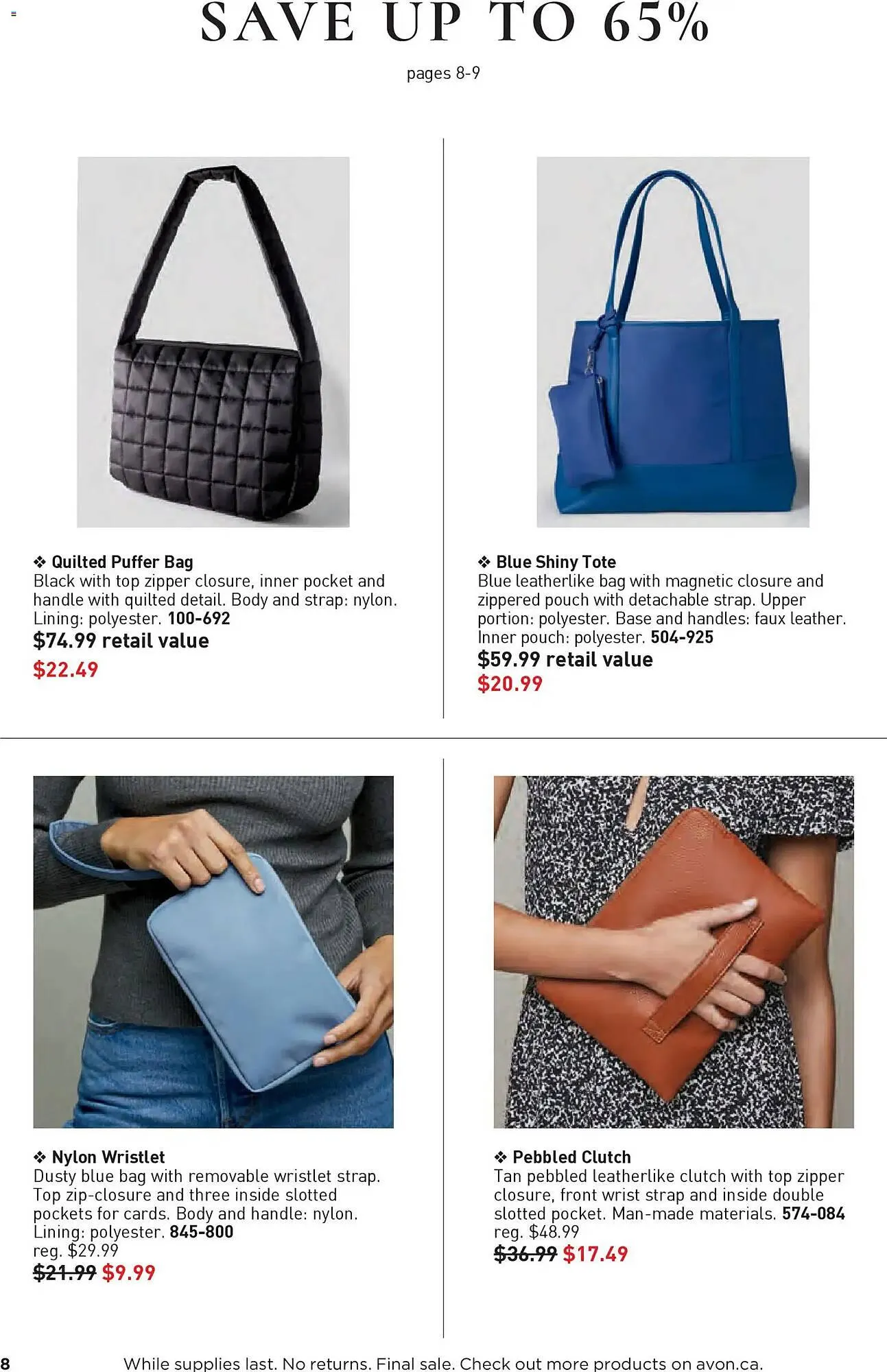 AVON flyer from December 4 to January 1 2026 - flyer page 8