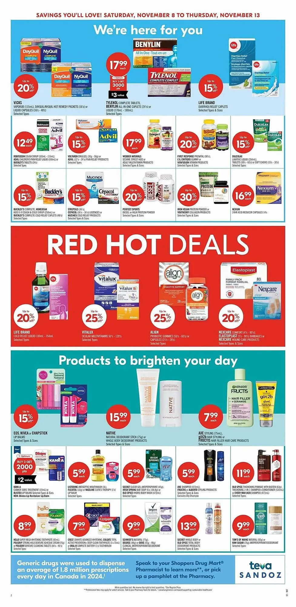 Shoppers Drug Mart flyer from November 7 to November 14 2025 - flyer page 7