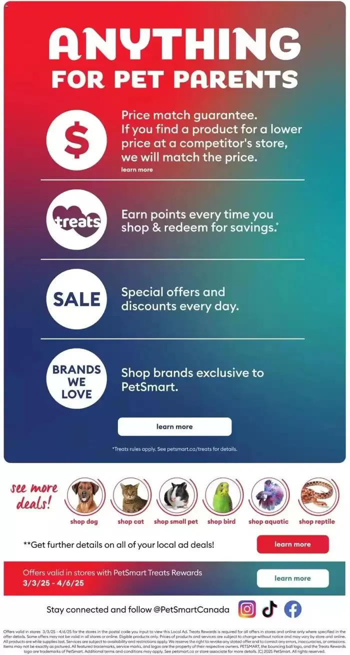 Petsmart weekly flyer from March 3 to April 6 2025 - flyer page 12