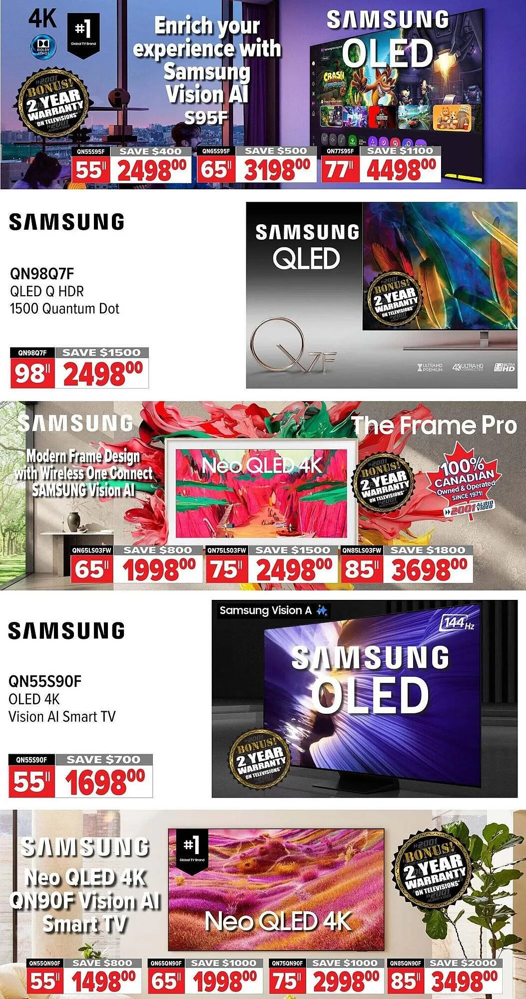 2001 Audio Video flyer from February 13 to February 20 2026 - flyer page 7