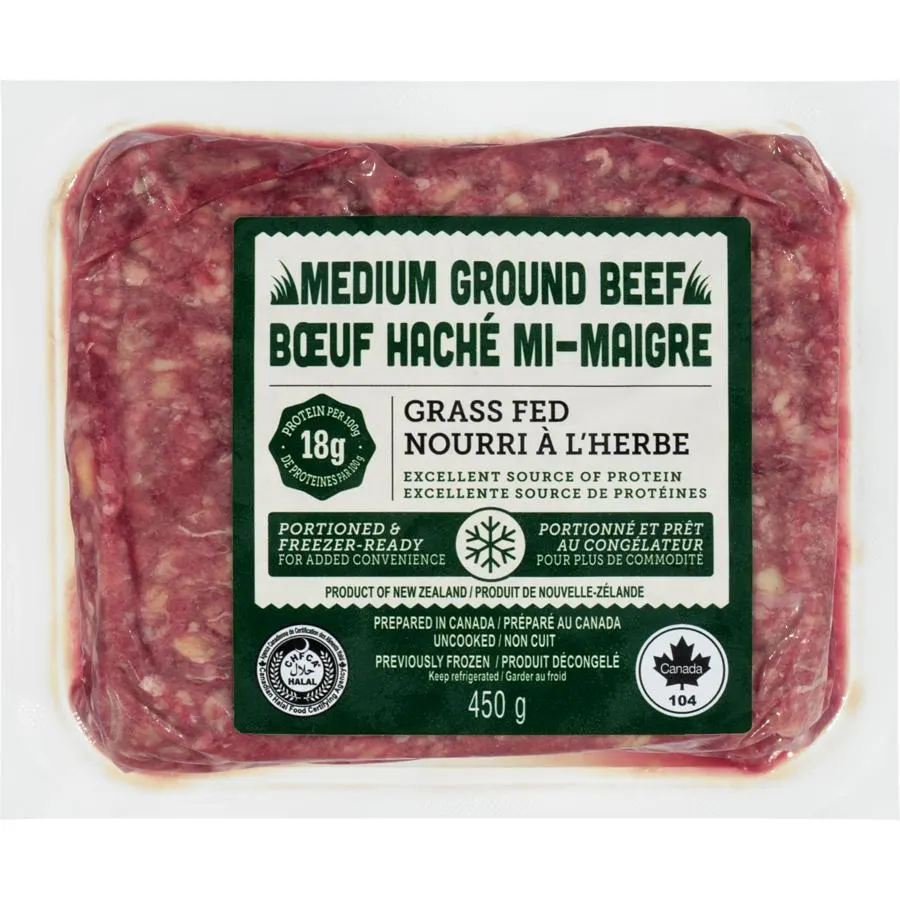 Grass-Fed Medium Ground Beef