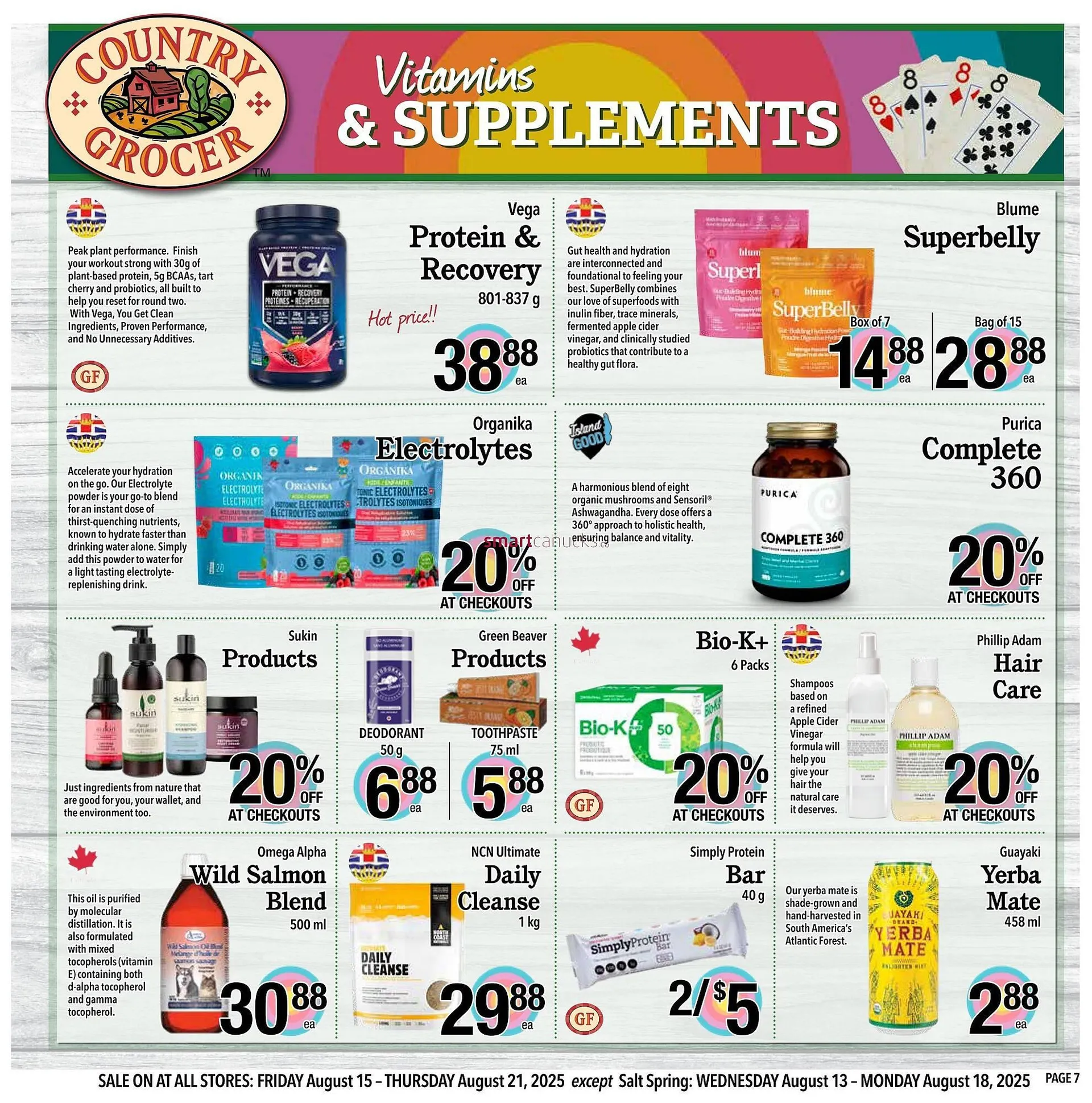 Country Grocer flyer from August 14 to August 20 2025 - flyer page 7