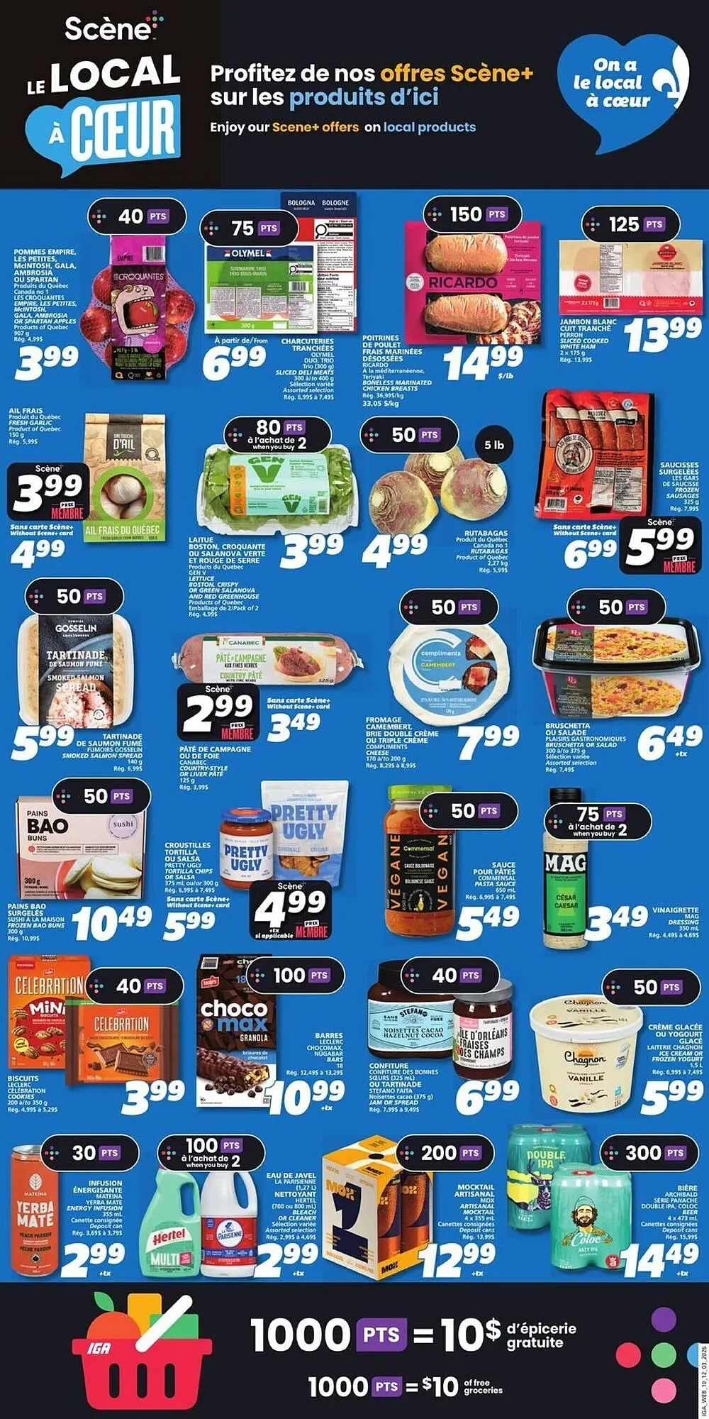 IGA flyer from March 11 to March 18 2026 - flyer page 12