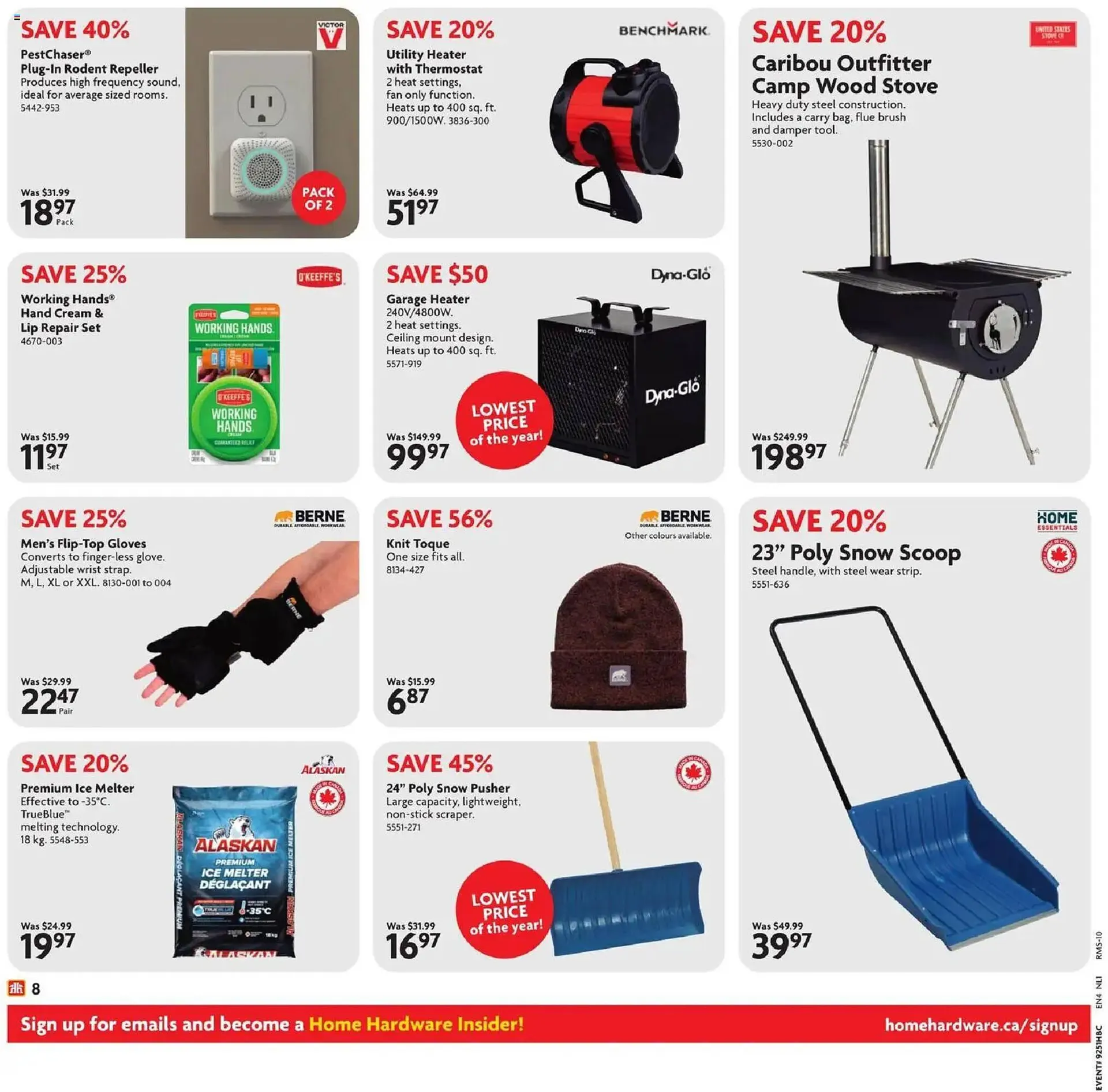 Home Hardware flyer from December 18 to January 1 2026 - flyer page 9