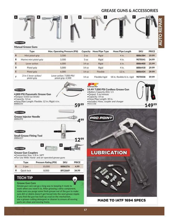 Auto Repair Catalogue from April 23 to April 22 2025 - flyer page 17