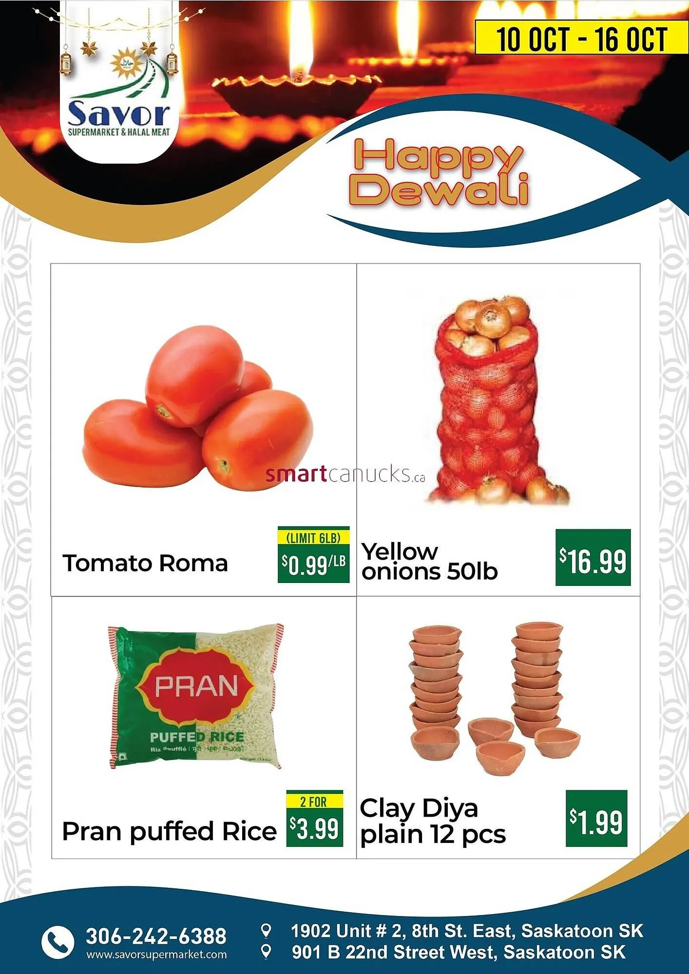 Savor Supermarket flyer from October 9 to October 15 2025 - flyer page 1