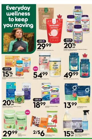 Sobeys Flyer - Natural and Wellness Booklet - Atlantic from October 22 to November 25 2026 - flyer page 3