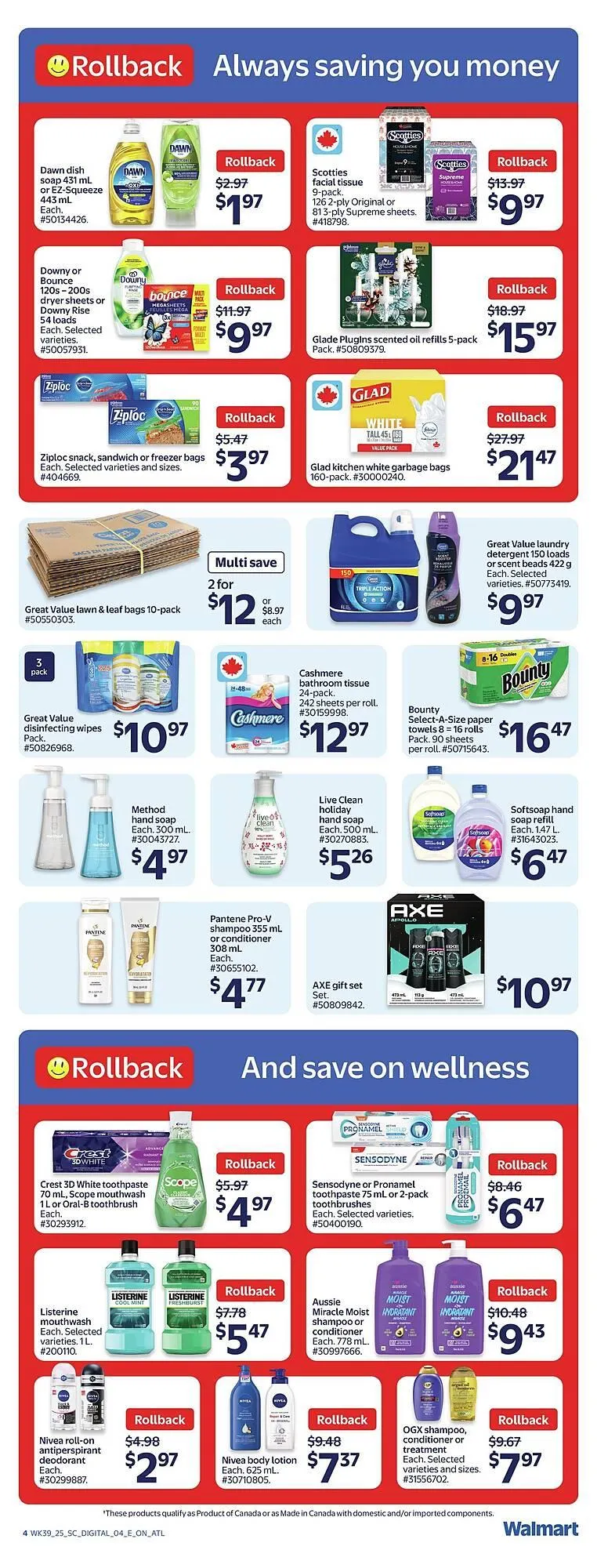 Walmart flyer from October 23 to October 30 2025 - flyer page 5