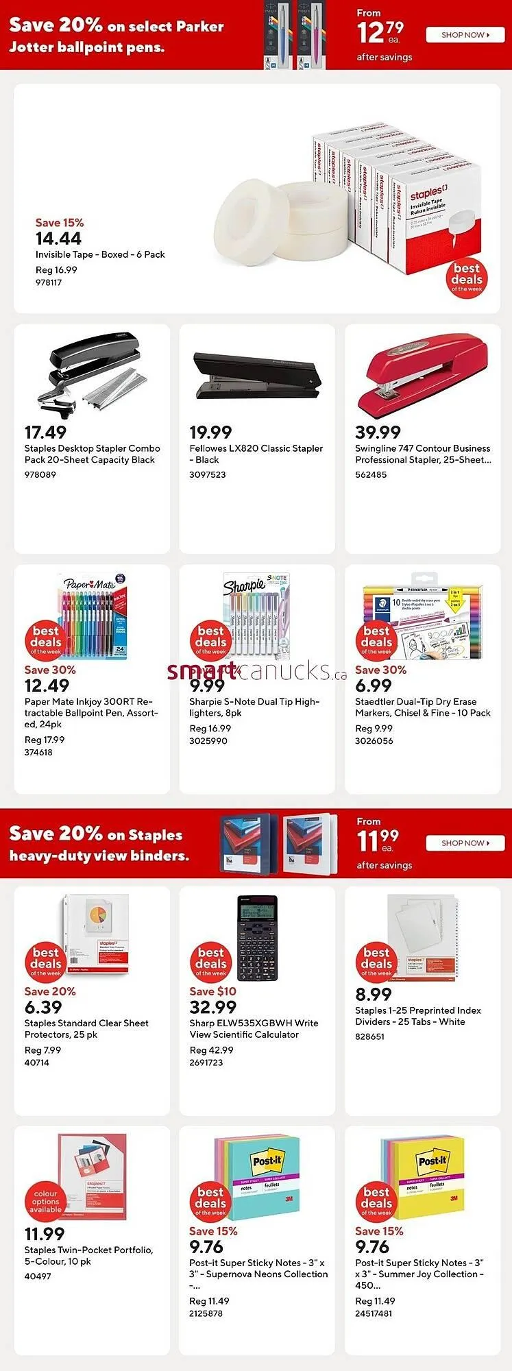 Staples flyer from May 16 to May 22 2025 - flyer page 9