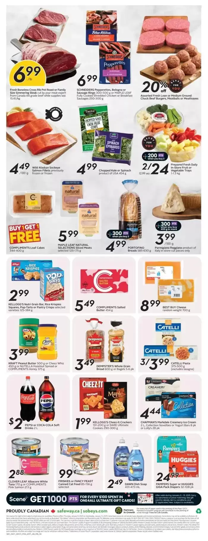 Sobeys Weekly ad from January 9 to January 15 2025 - flyer page 12