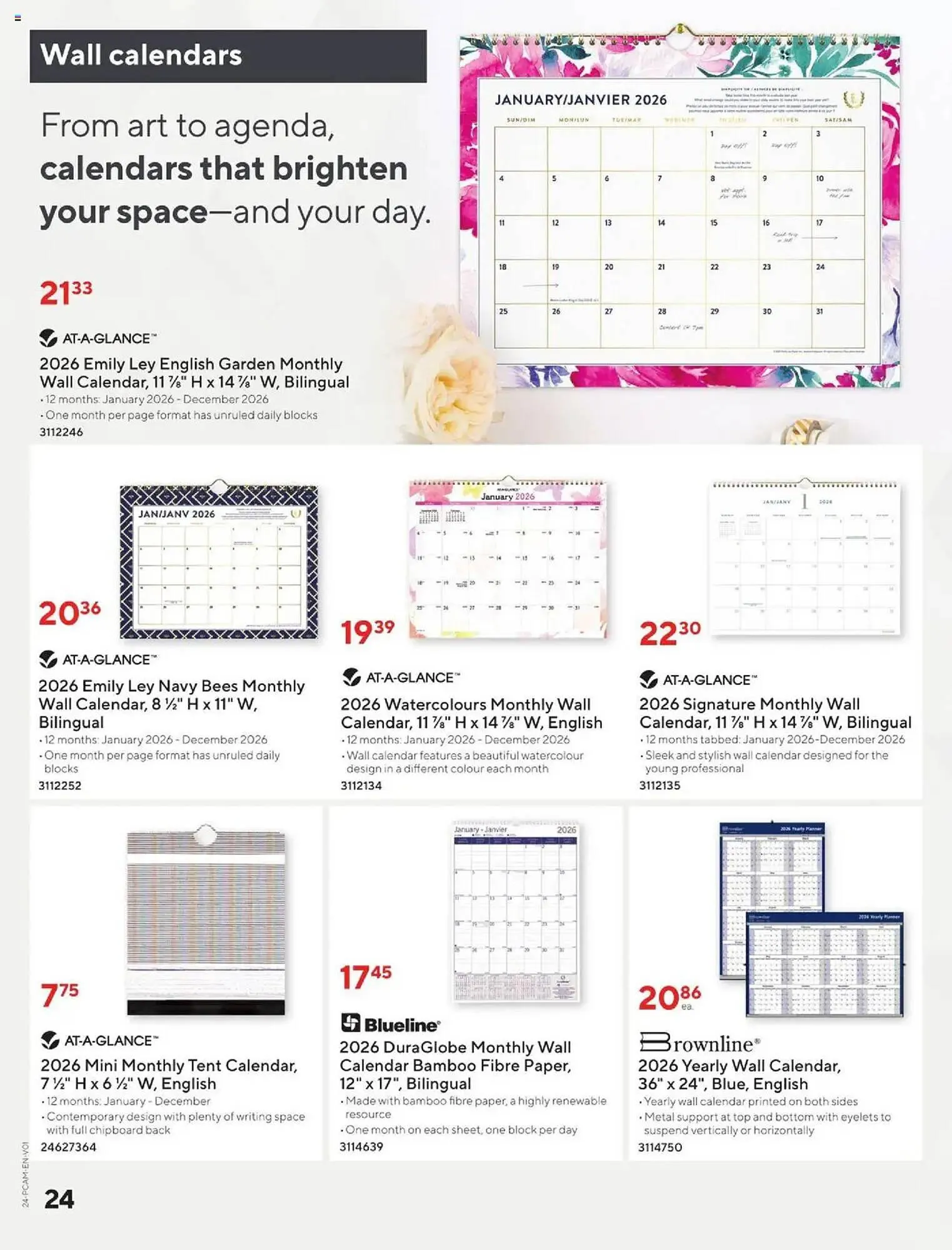 Staples flyer from August 15 to January 31 2026 - flyer page 24