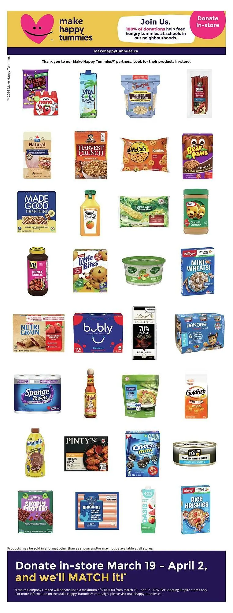 Sobeys flyer from March 19 to March 25 2026 - flyer page 25