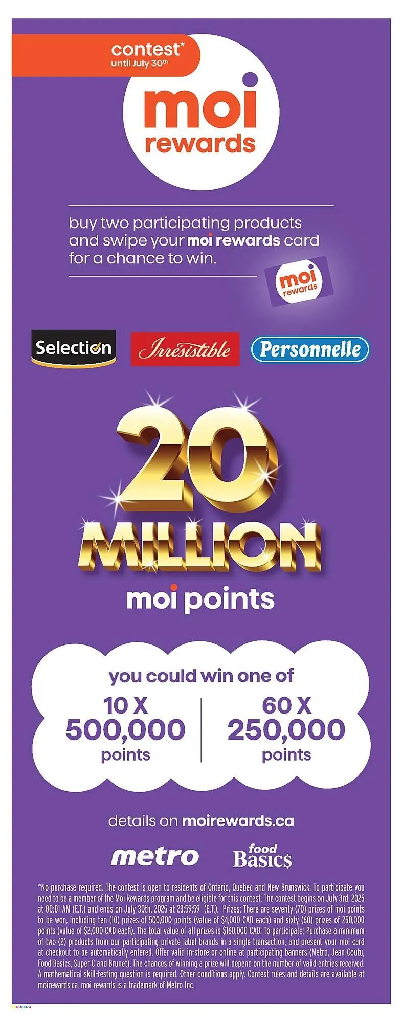 Food Basics flyer from July 3 to July 11 2025 - flyer page 10