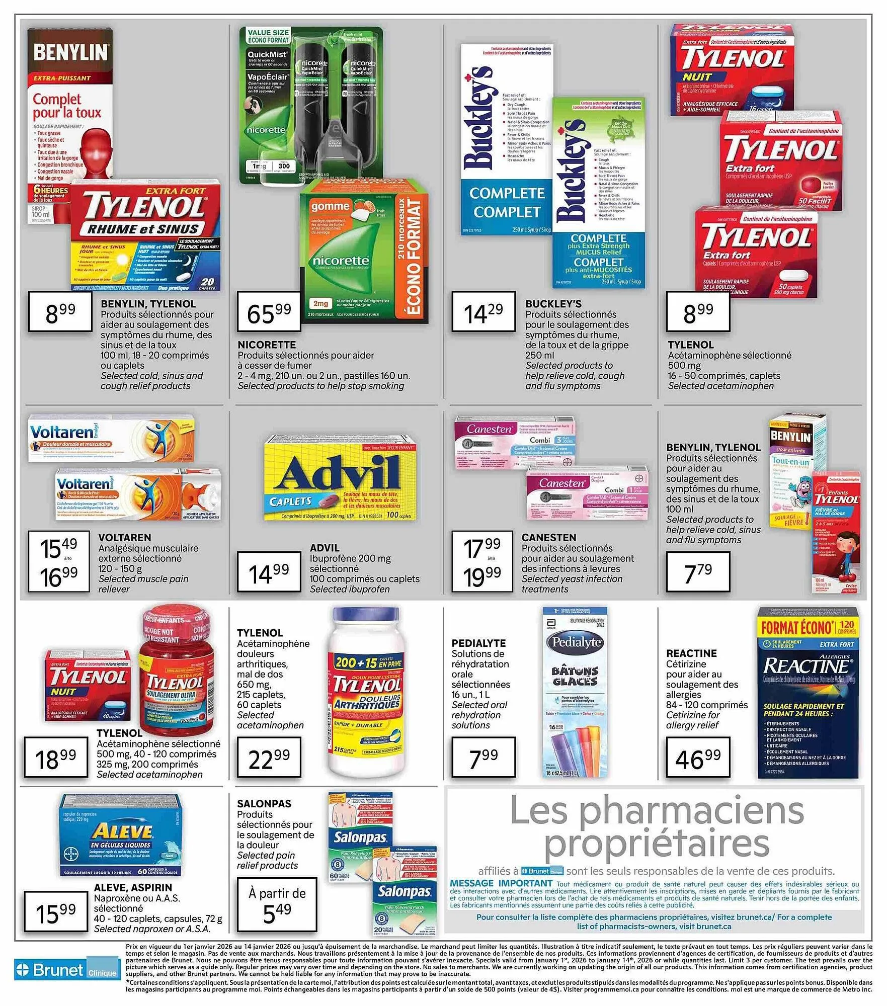 Brunet flyer from January 1 to January 8 2026 - flyer page 4