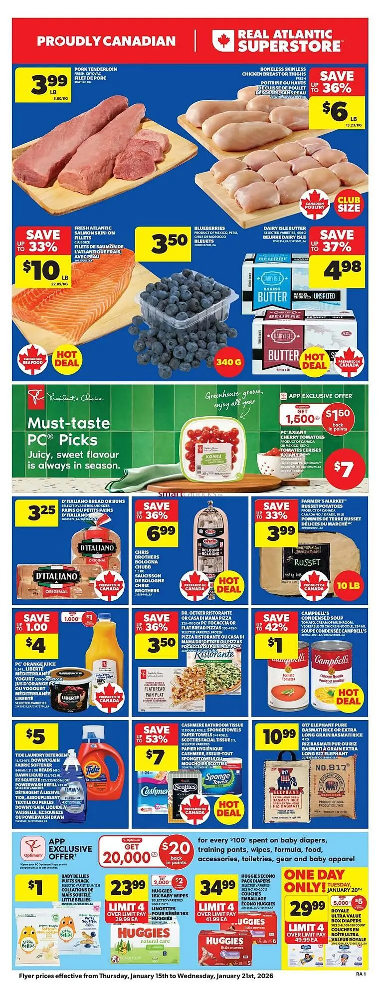 Real Canadian Superstore flyer from January 15 to January 21 2026 - flyer page 3