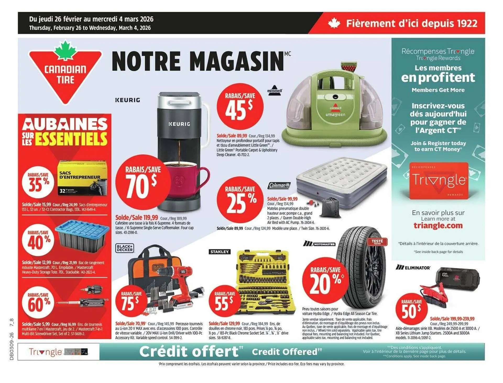 Canadian Tire flyer from February 26 to March 5 2026 - flyer page 4