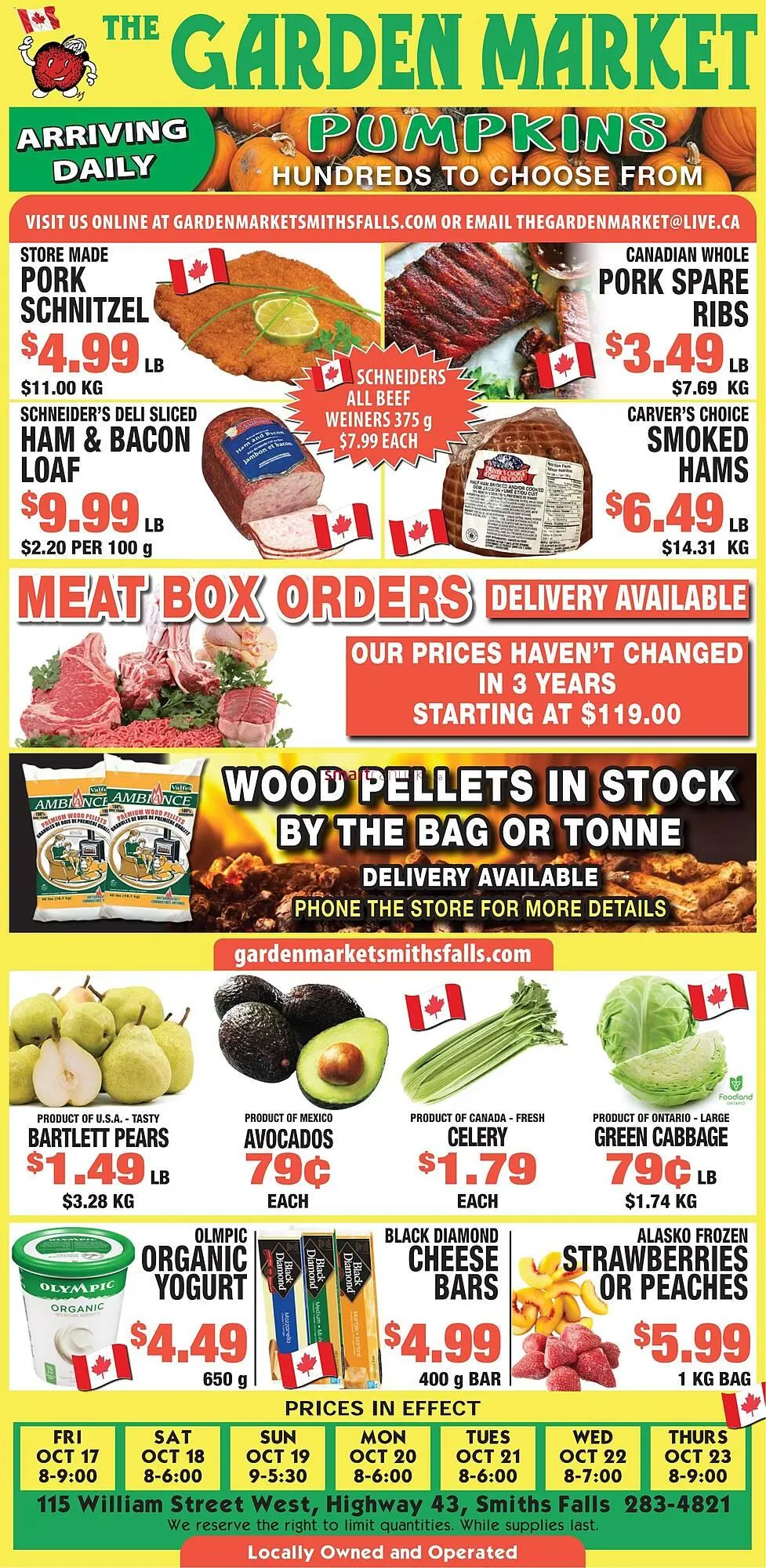 The Garden Market flyer - 1