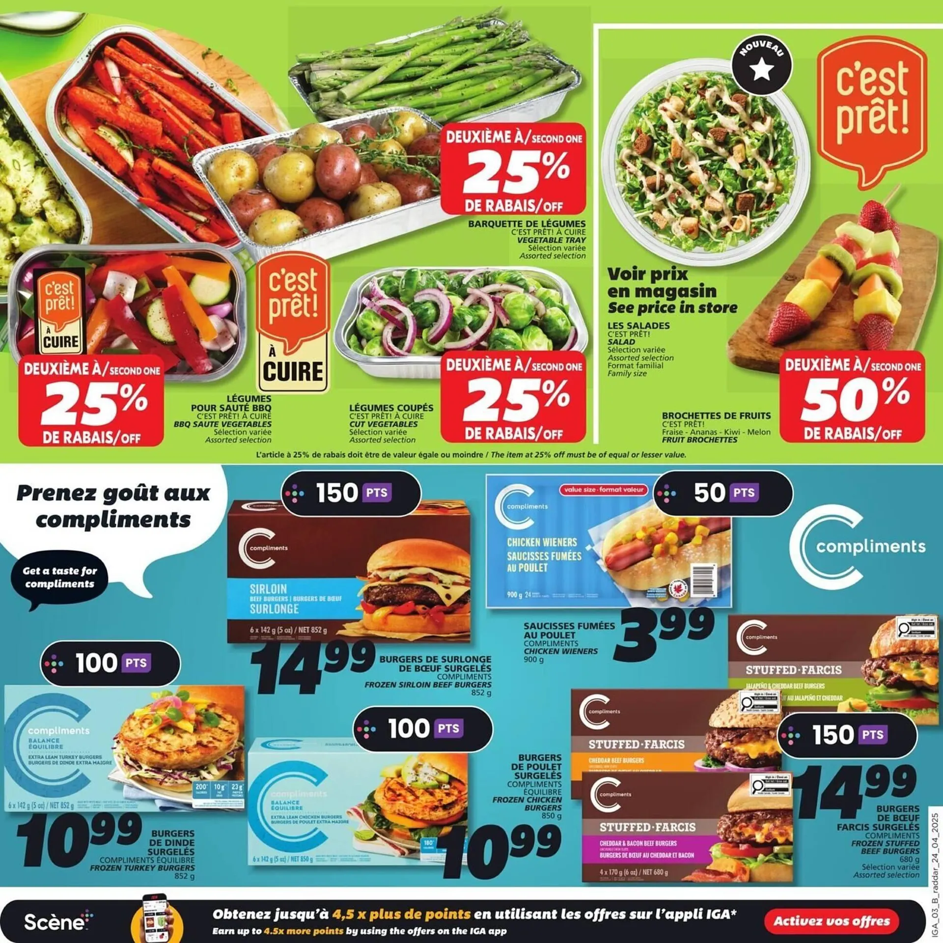 IGA flyer from April 24 to May 1 2025 - flyer page 7