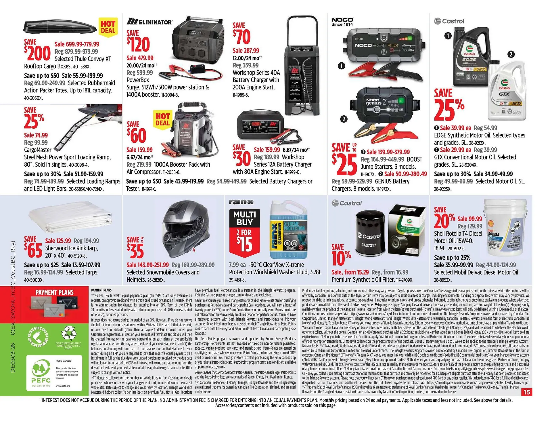 Canadian Tire flyer from January 16 to January 22 2026 - flyer page 15
