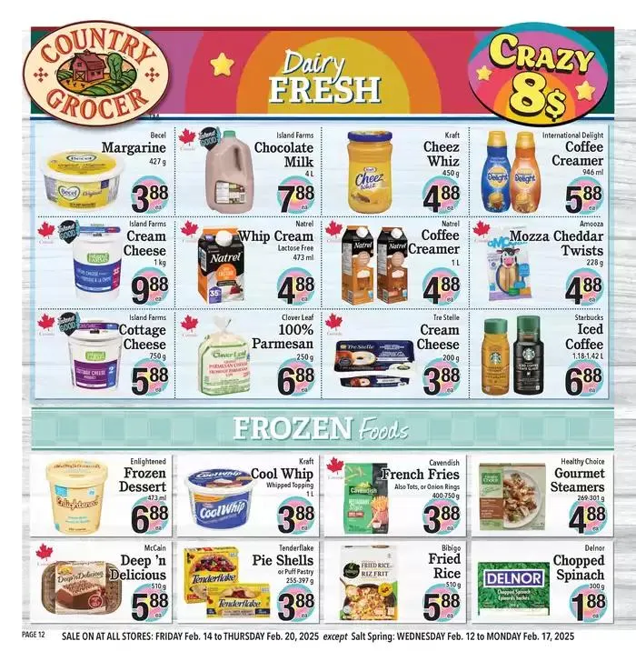 Our best bargains from February 12 to February 26 2025 - flyer page 12