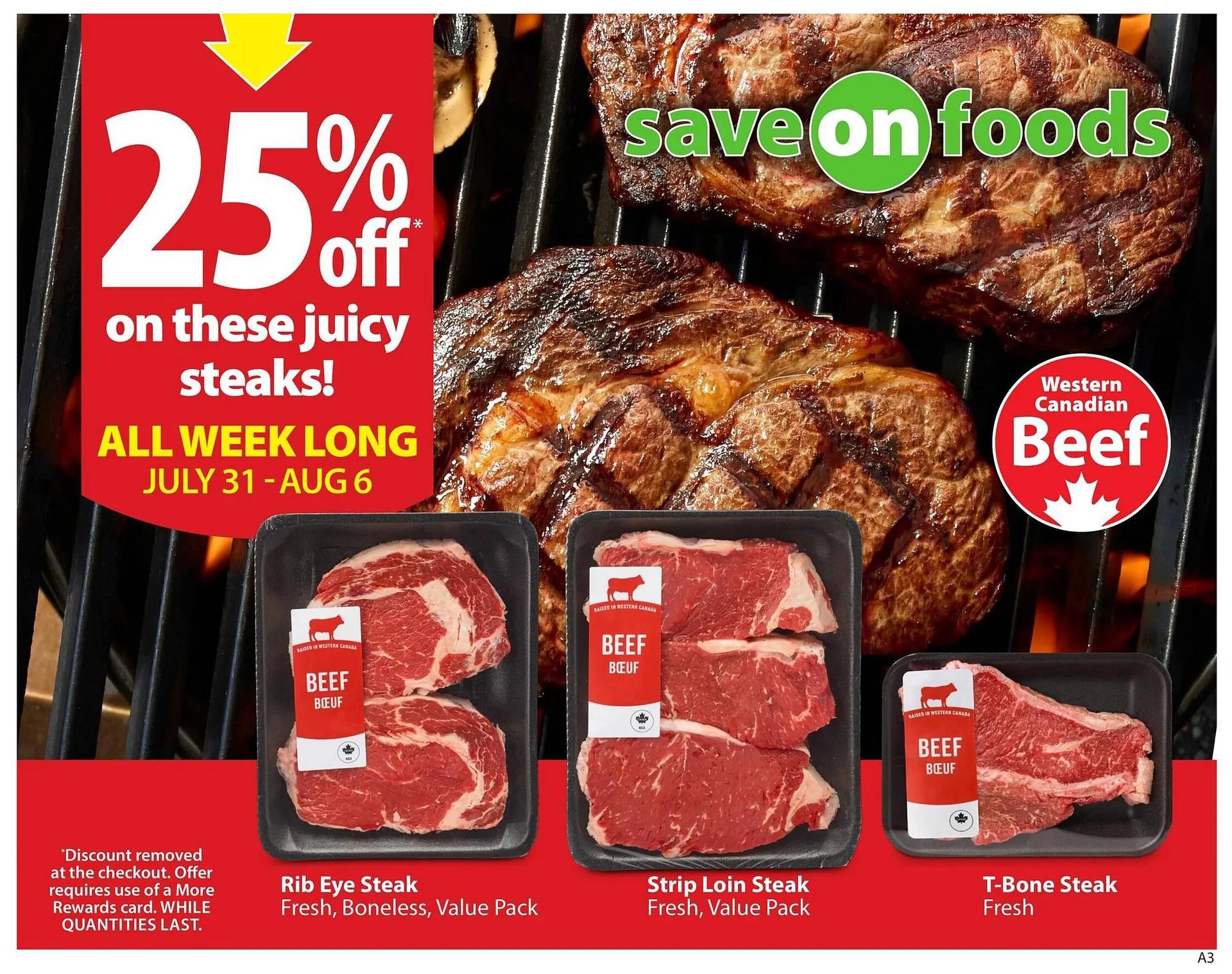 Save on Foods flyer from July 31 to August 6 2025 - flyer page 1