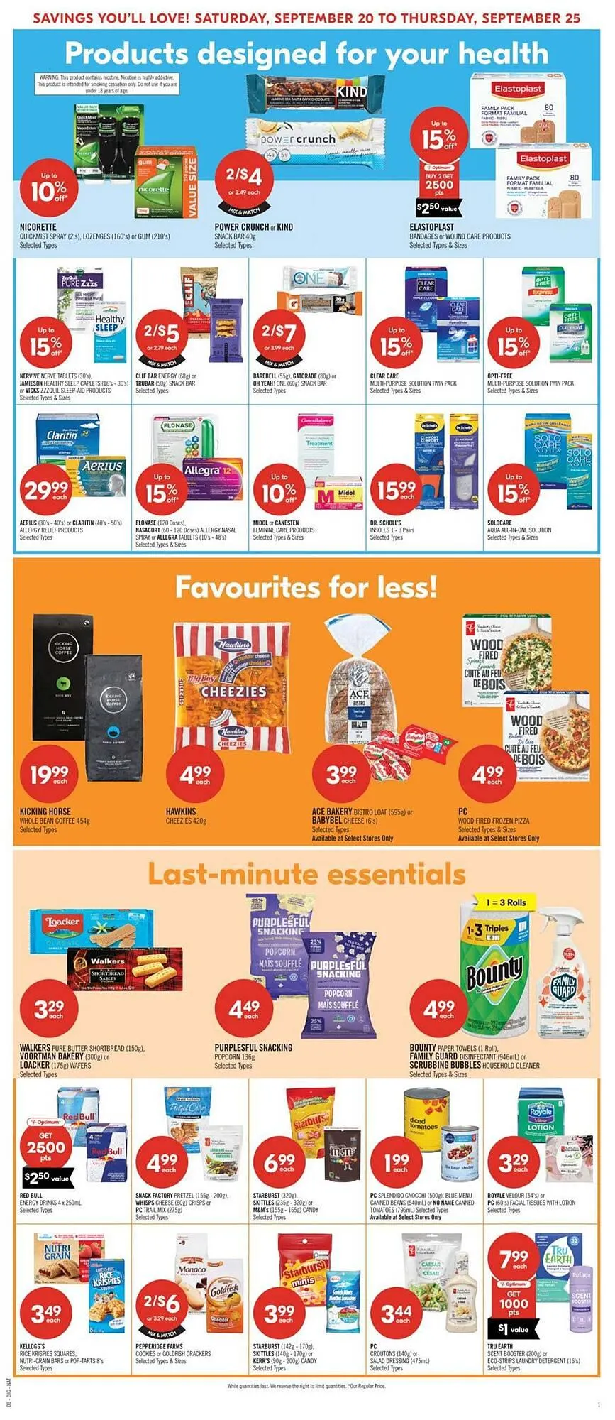 Shoppers Drug Mart flyer from September 18 to September 22 2025 - flyer page 18