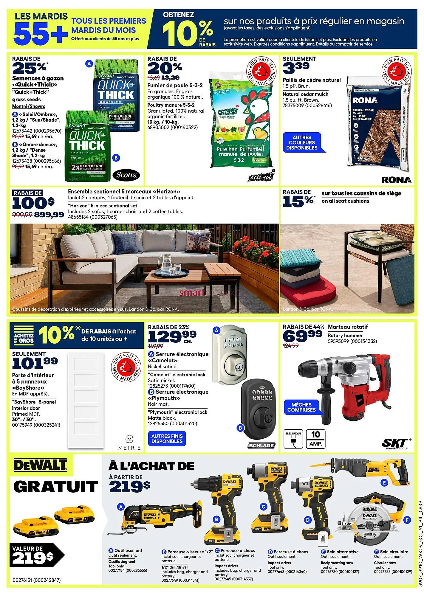 RONA flyer from March 19 to April 1 2026 - flyer page 3