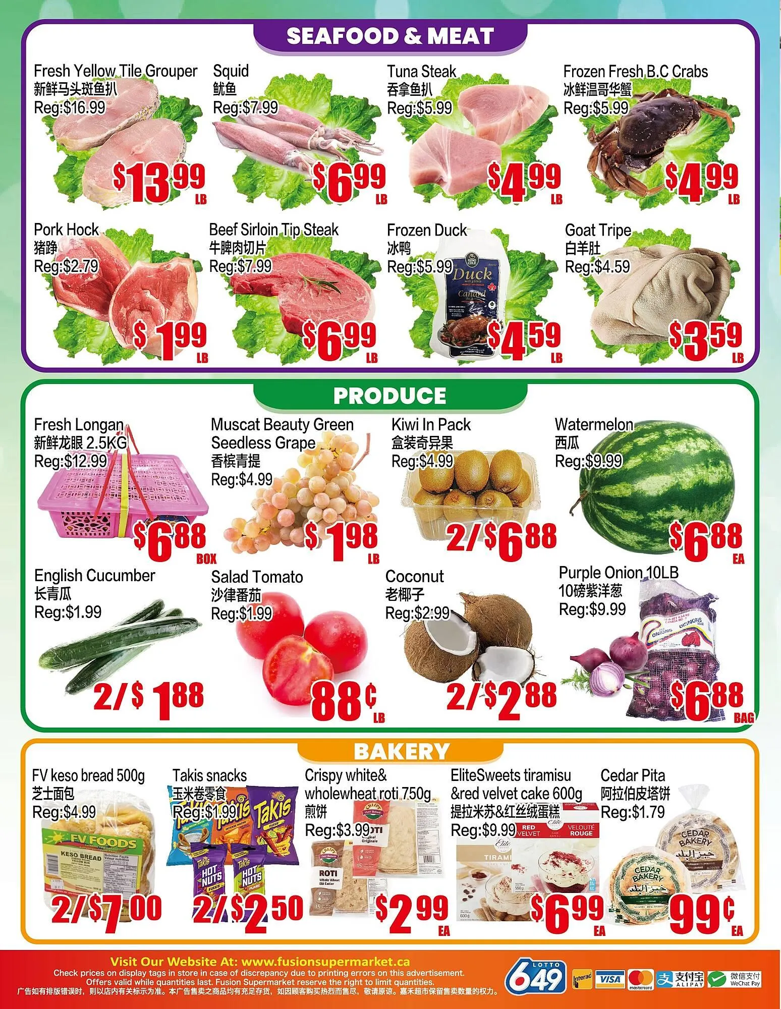 Fusion Supermarket flyer from May 16 to May 22 2025 - flyer page 4
