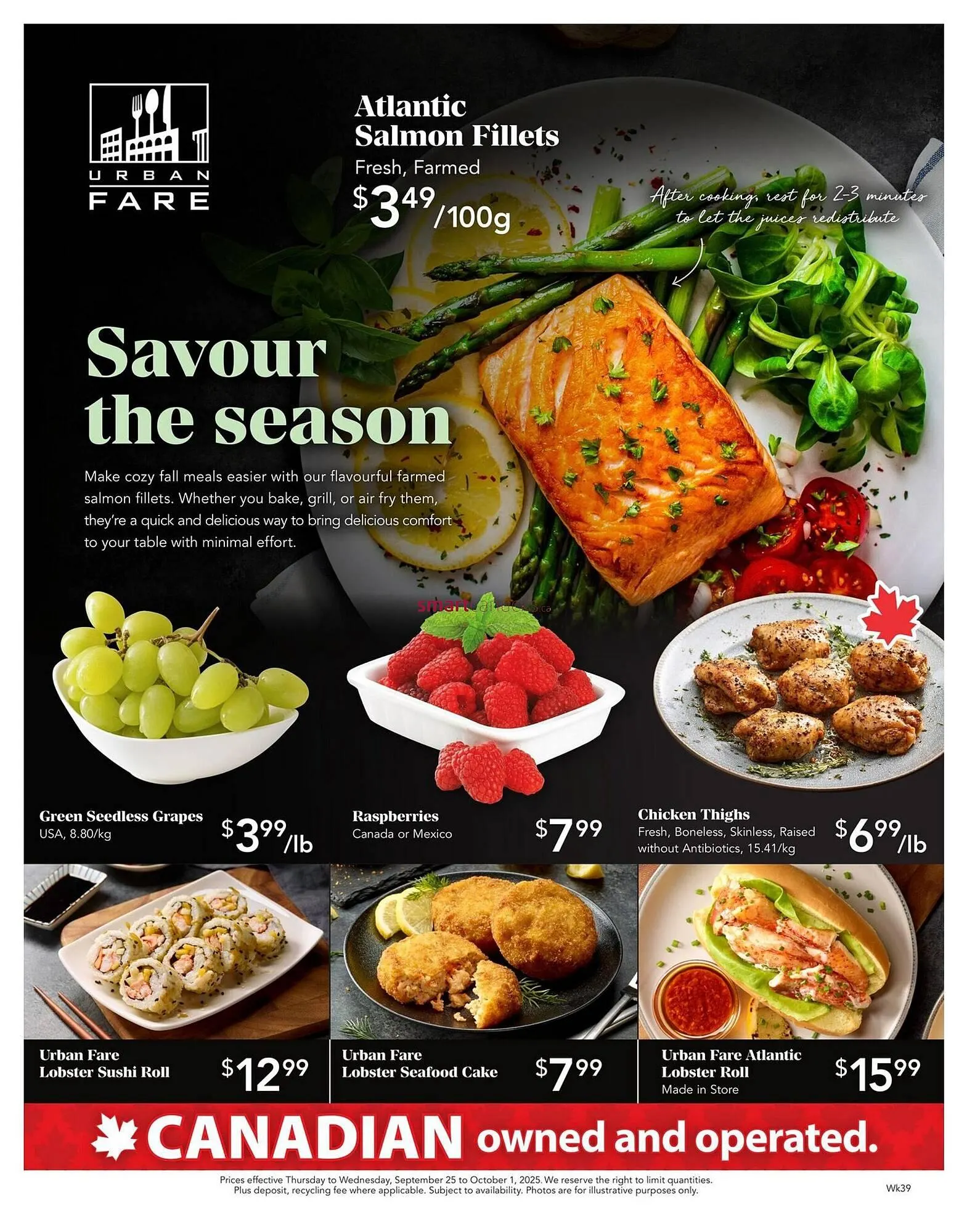 Urban Fare flyer from September 25 to October 8 2025 - flyer page 1