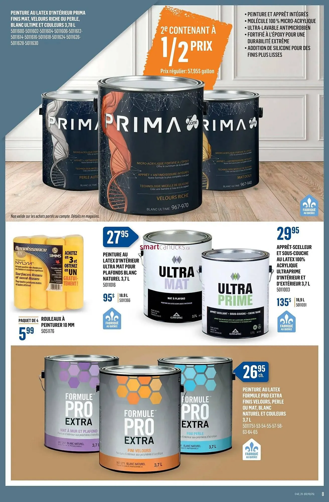 Canac flyer from October 2 to October 8 2025 - flyer page 8