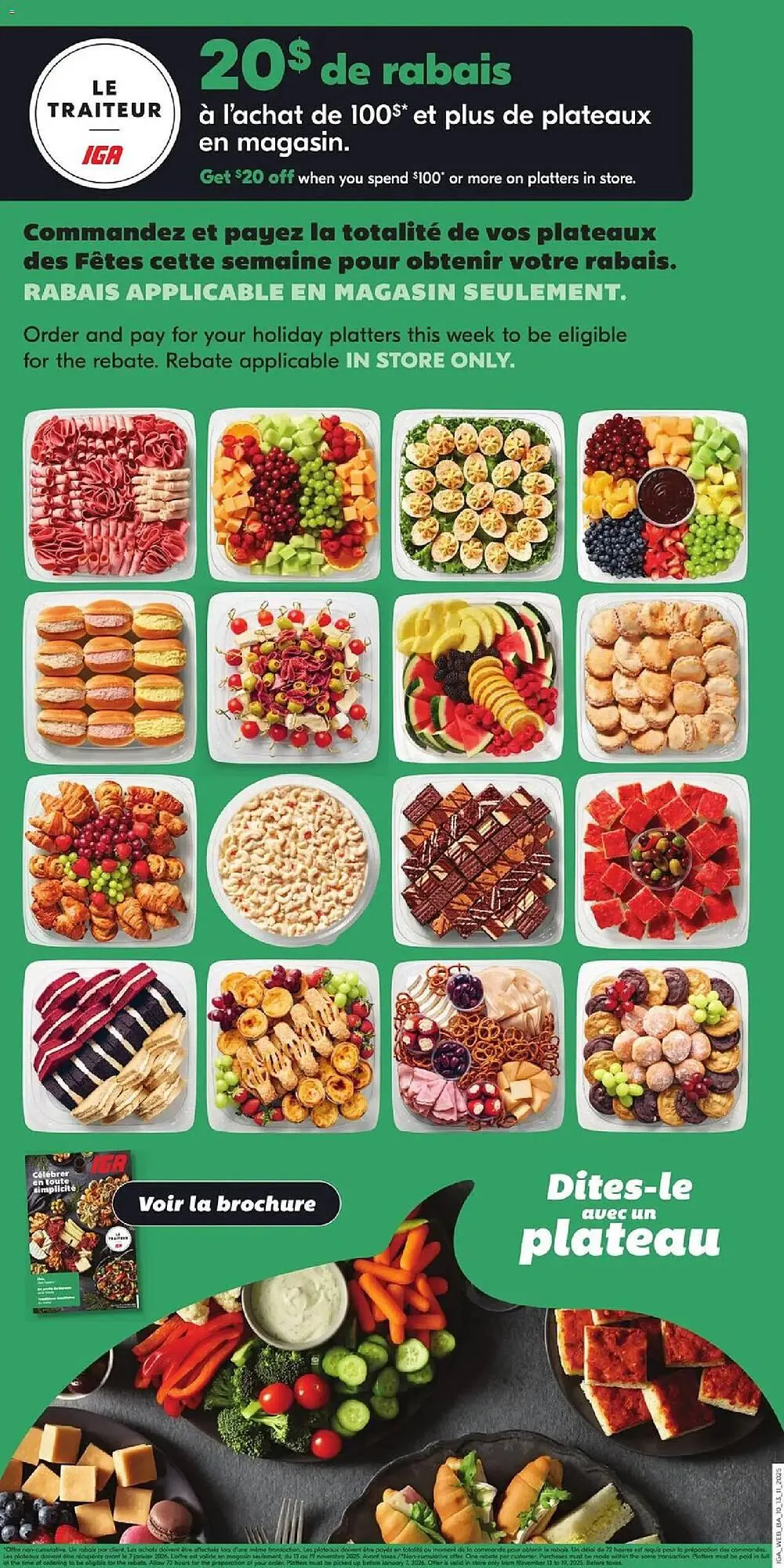 IGA flyer from November 13 to November 20 2025 - flyer page 12