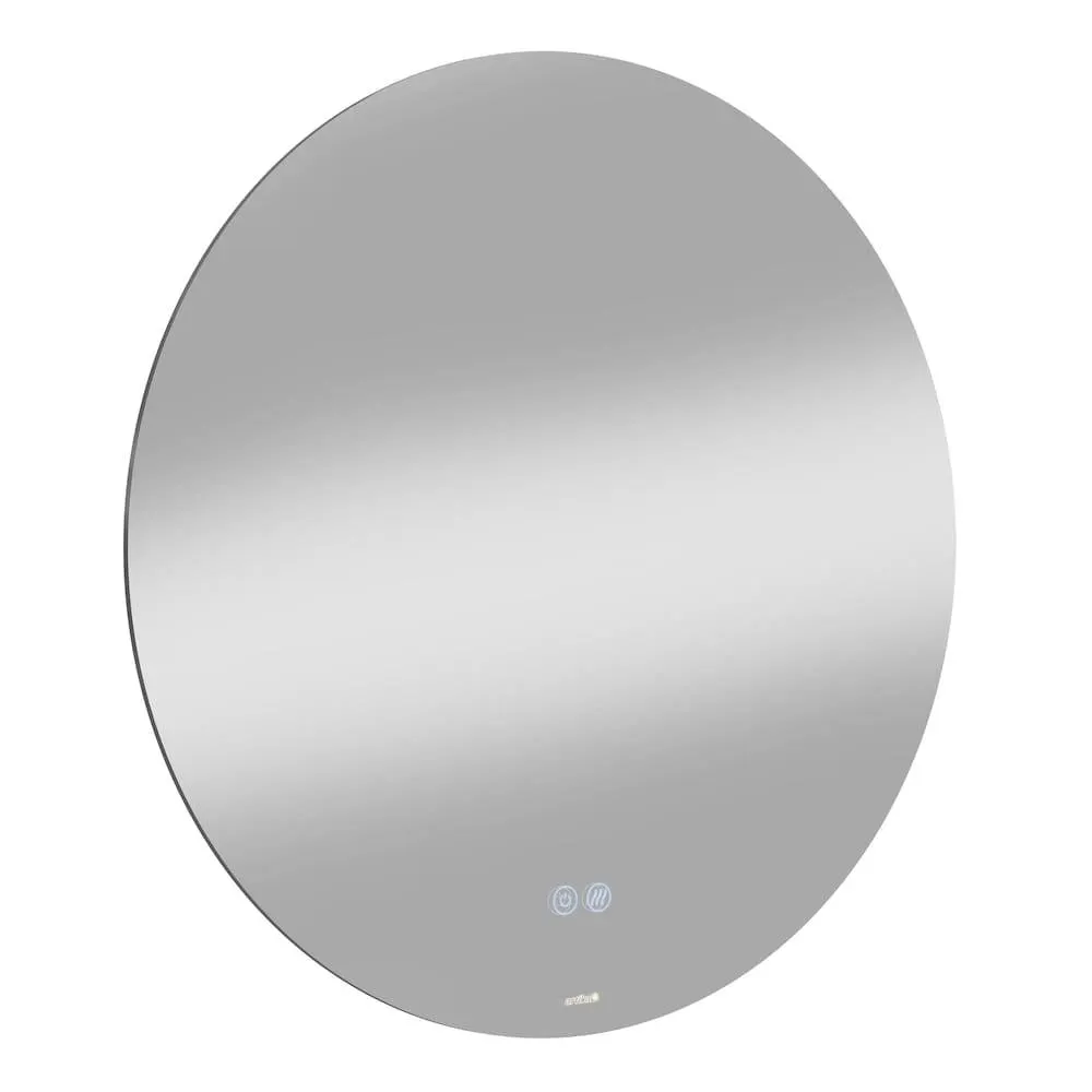 Raya 24in 40W 950 Lumens 3 CCT Frameless Dimmable Integrated LED Wall Mirror