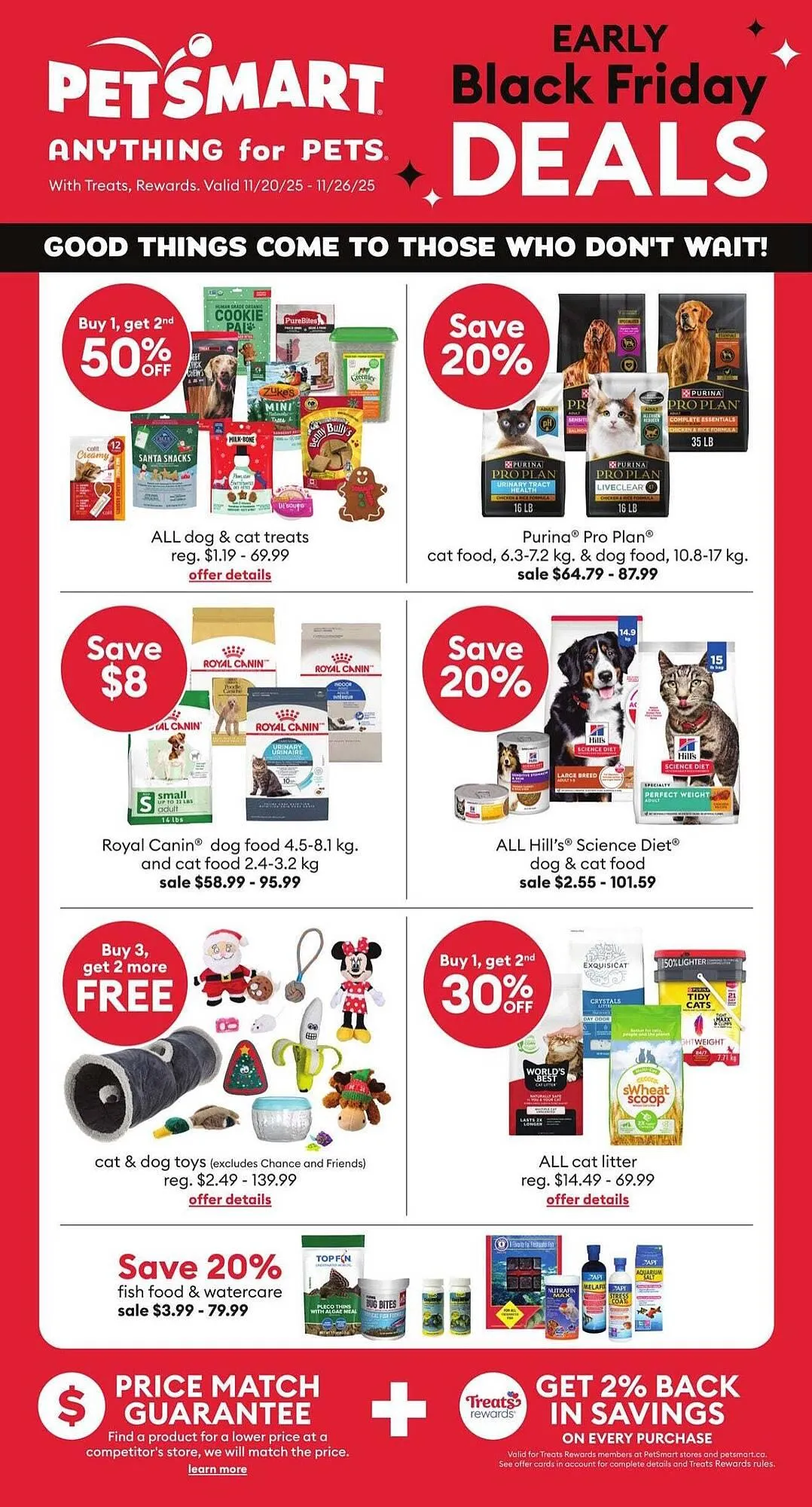 Petsmart flyer from November 20 to November 27 2025 - flyer page 1