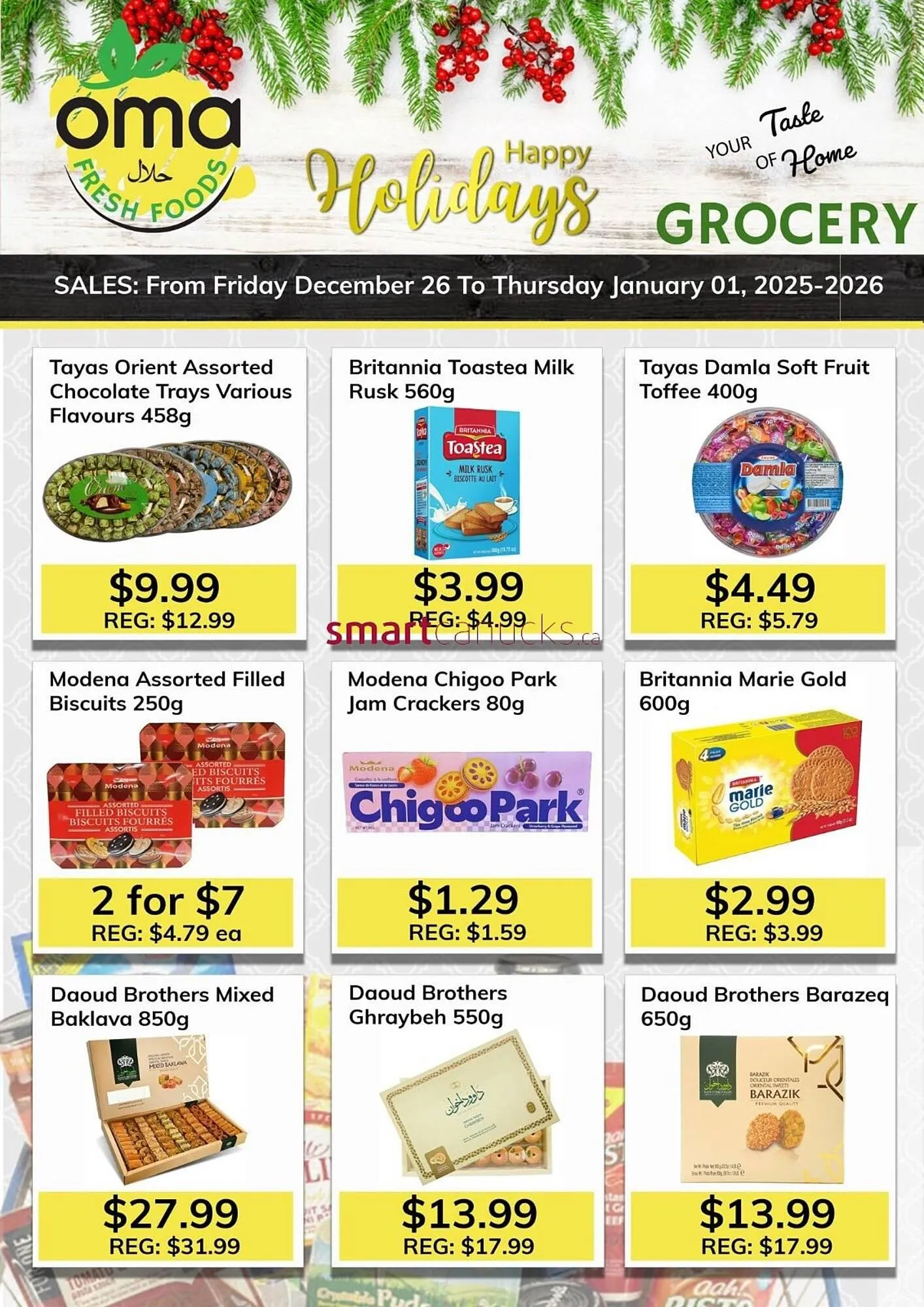 Oma Fresh Foods flyer from December 26 to January 1 2026 - flyer page 5