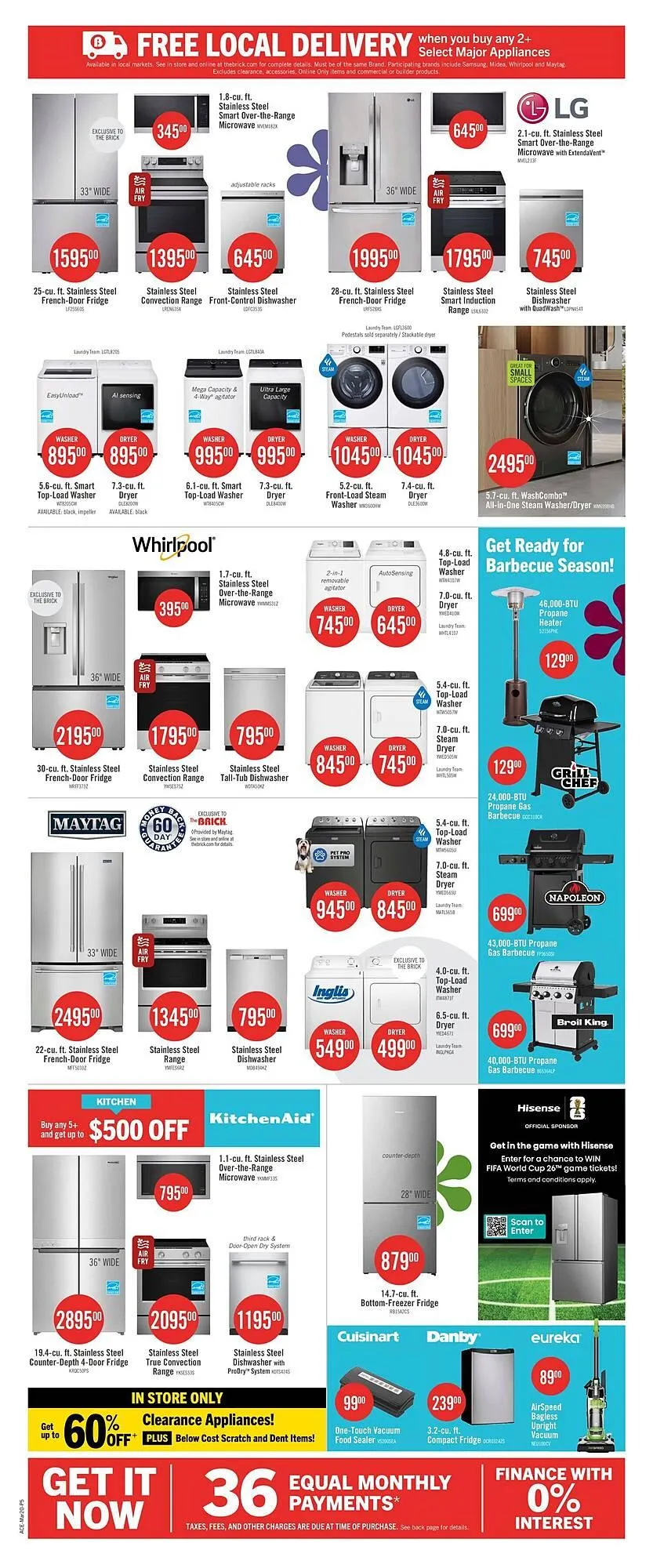 The Brick flyer from March 20 to March 27 2026 - flyer page 14