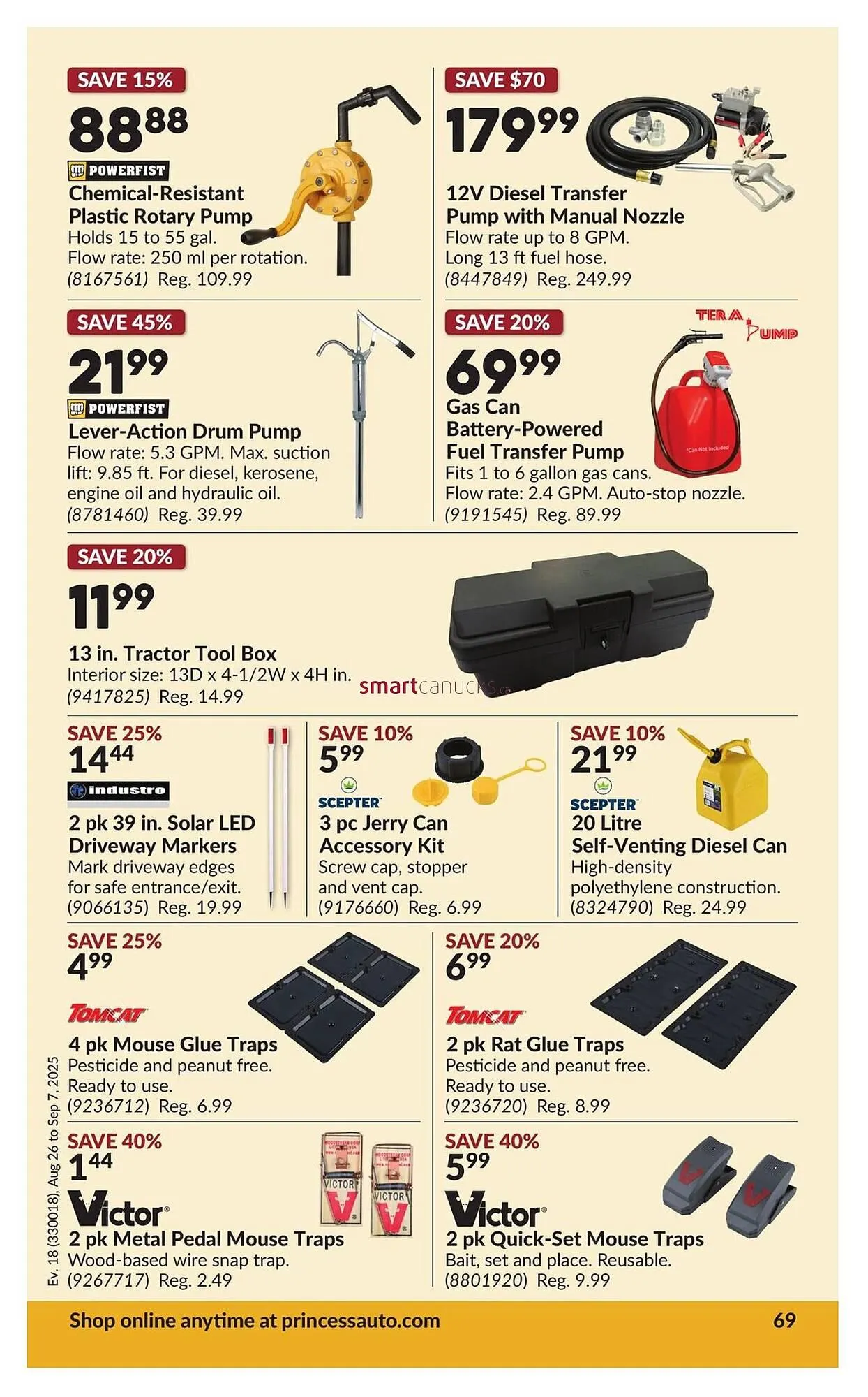 Princess Auto flyer from August 26 to September 7 2025 - flyer page 75