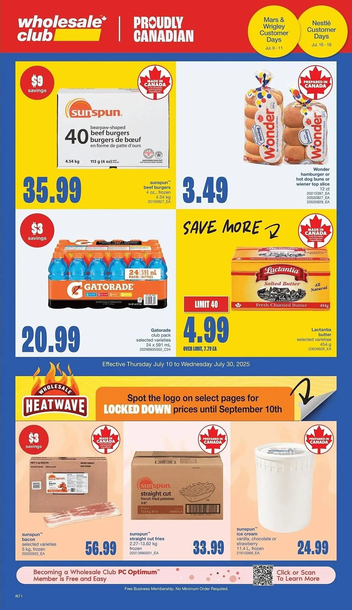 Wholesale Club flyer from July 10 to July 16 2025 - flyer page 6