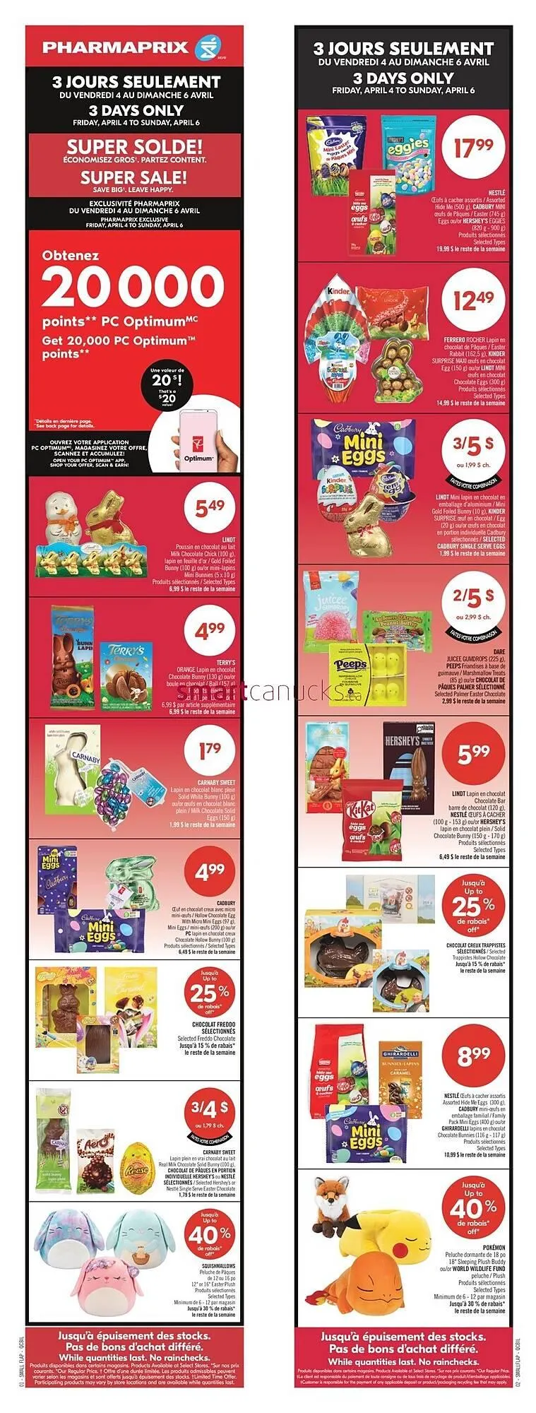 Shoppers Drug Mart flyer from April 3 to April 9 2025 - flyer page 1
