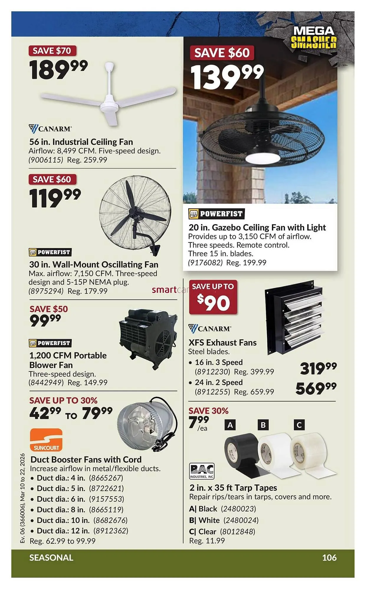 Princess Auto flyer from March 10 to March 22 2026 - flyer page 112