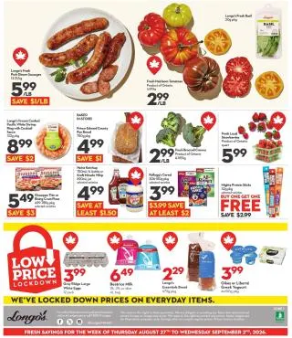 Longo's Flyer from August 27 to September 2 2026 - flyer page 3