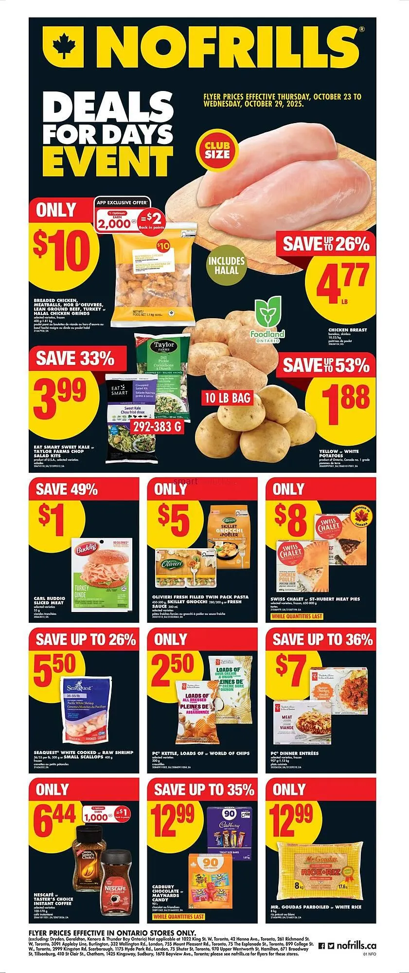No Frills flyer from October 23 to October 29 2025 - flyer page 2