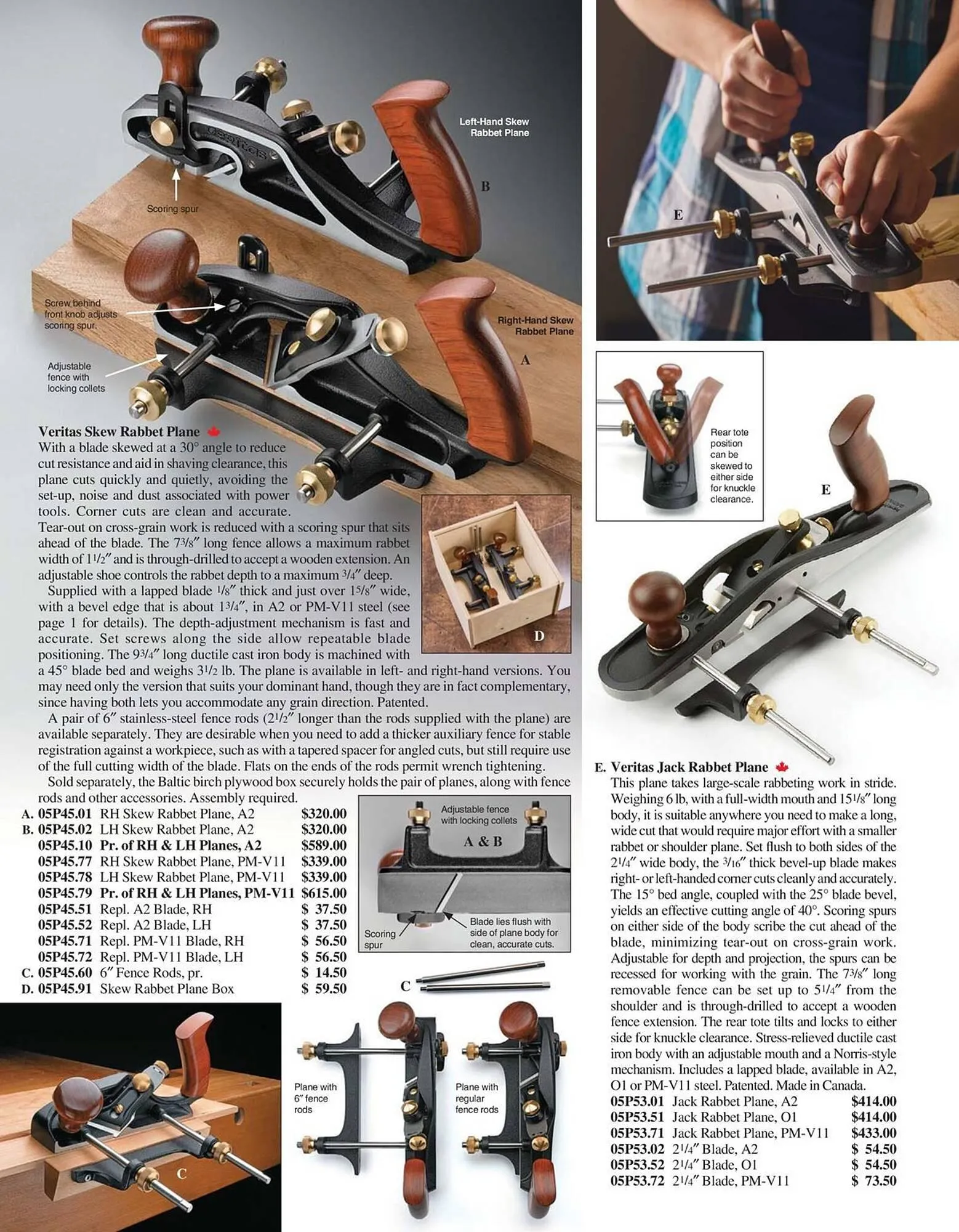Lee Valley Tools flyer from July 8 to December 31 2025 - flyer page 18