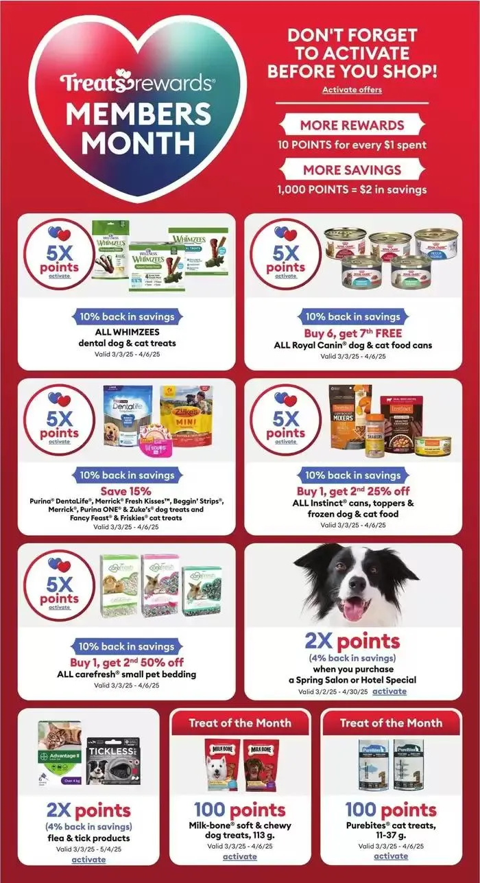 Petsmart Weekly ad from March 3 to April 6 2025 - flyer page 10