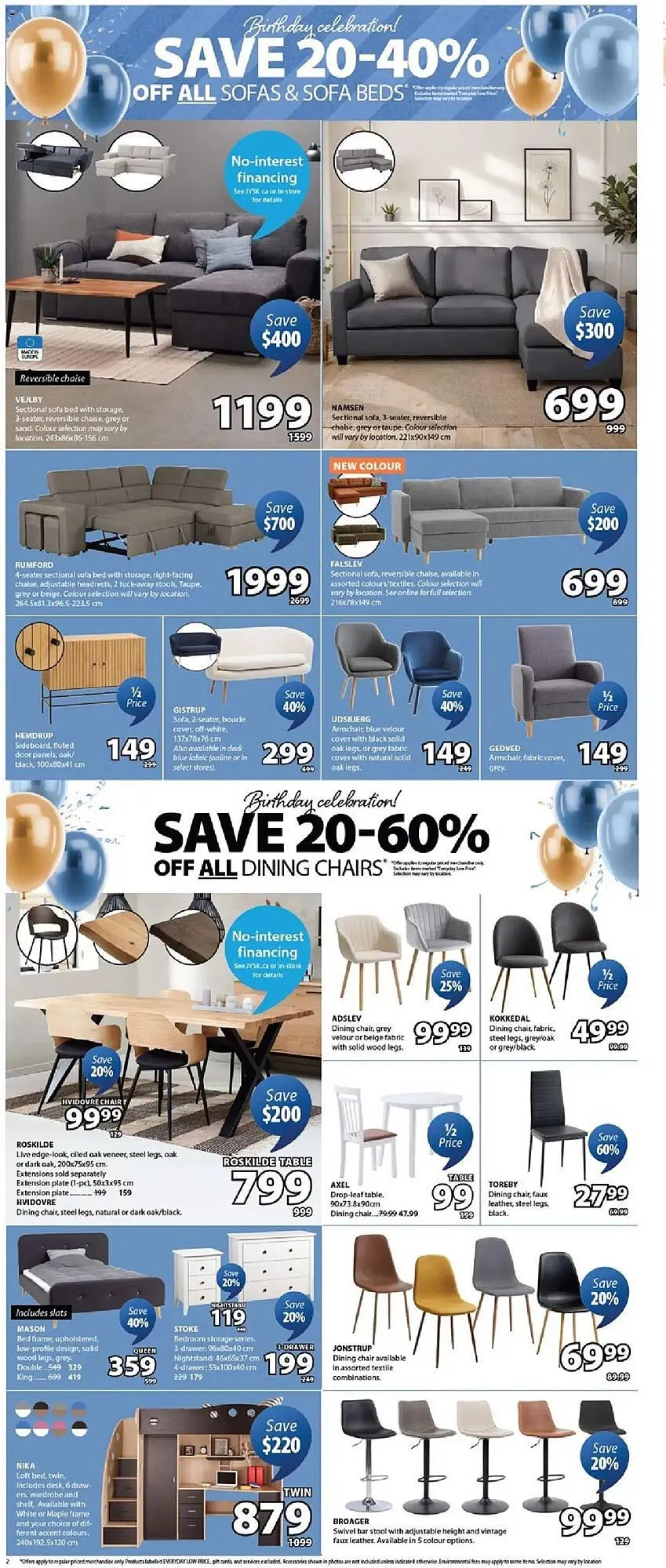 JYSK flyer from April 24 to April 30 2025 - flyer page 2